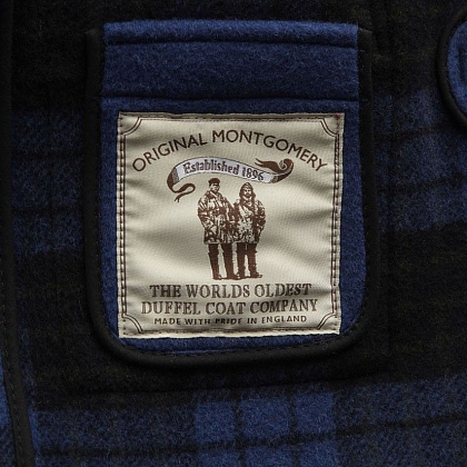 3Картинка Женское пальто-дафлкот Original Montgomery Classic Royal Blue