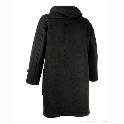 5Картинка Пальто-дафлкот British Duffle Long Duffle Coat Charcoal