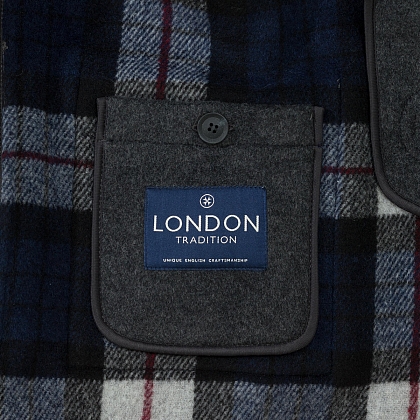 5Картинка Пальто-дафлкот London Tradition Joseph Mid Grey