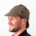 Картинка Hatman of Ireland Sherlock Green Beige