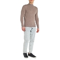 Водолазка Maison David Brown-Beige