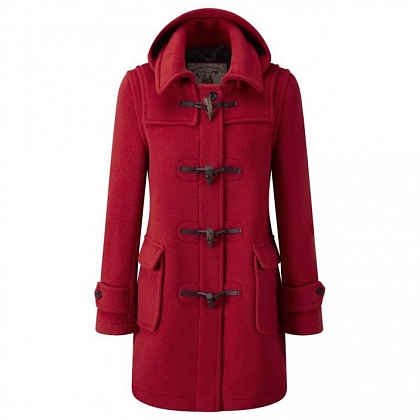 1Картинка Женское пальто-дафлкот Original Montgomery London Red