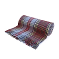 Highland Wool Blend Tartan Blanket Anderson