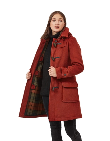 Женское пальто-дафлкот Original Montgomery London Burnt Orange