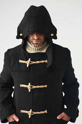 5Картинка Пальто-дафлкот Original Montgomery Teddy Extra Long Black