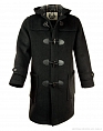 Пальто-дафлкот British Duffle Long Duffle Coat Charcoal