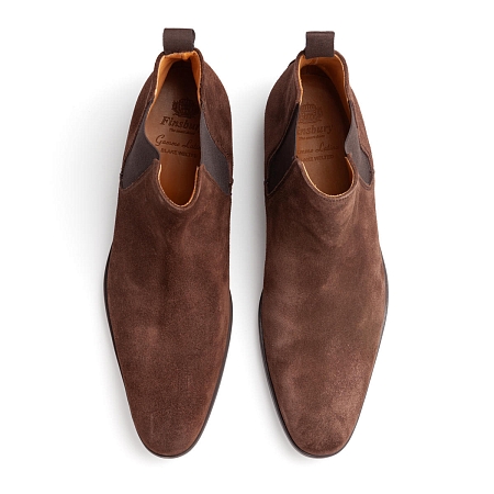 Finsbury Johns Suede Brown