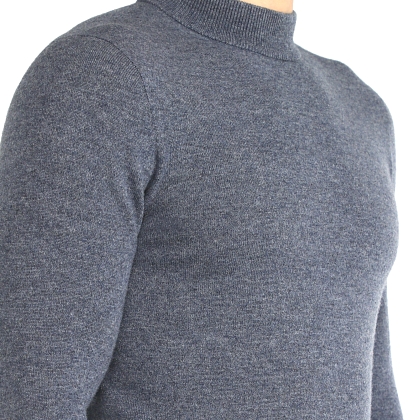 3Картинка Водолазка Maison David Navy Blue