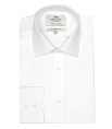 Hawes & Curtis Saint James Slim Fit Plain White