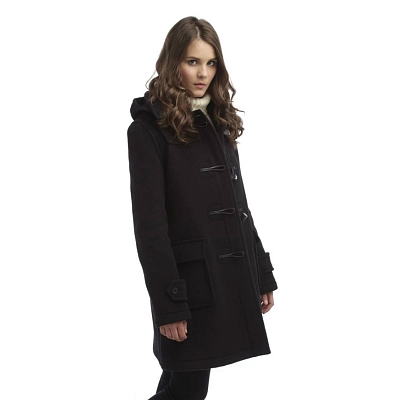 Картинка Женское пальто-дафлкот Original Montgomery London Black