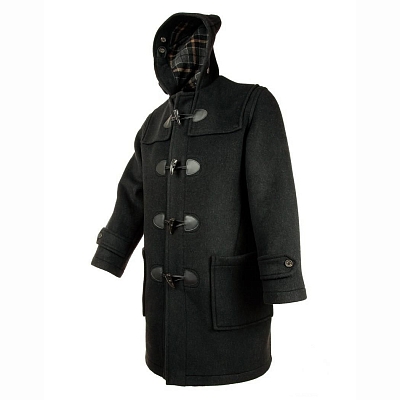 Картинка Пальто-дафлкот British Duffle Long Duffle Coat Charcoal