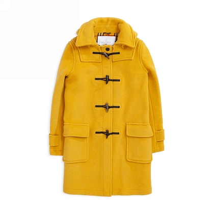 1Картинка Женское пальто-дафлкот Original Montgomery London Duffle Coat Mustard