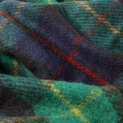 4Картинка Плед Highland Wool Blend Tartan Blanket Farquharson