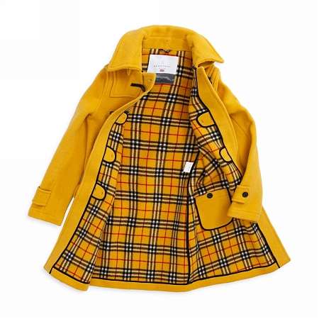 Женское пальто-дафлкот Original Montgomery London Duffle Coat Mustard