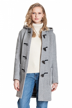 1Картинка Пальто-дафлкот London Tradition Angela Pearl Grey