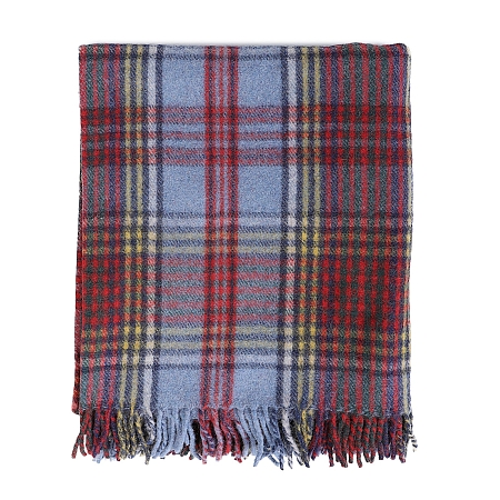 Highland Wool Blend Tartan Blanket Anderson