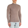 Водолазка Maison David Brown-Beige