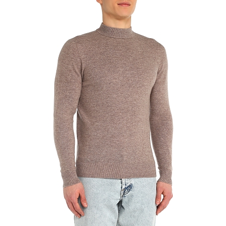 Водолазка Maison David Brown-Beige