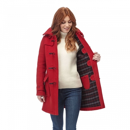 3Картинка Женское пальто-дафлкот Original Montgomery London Red
