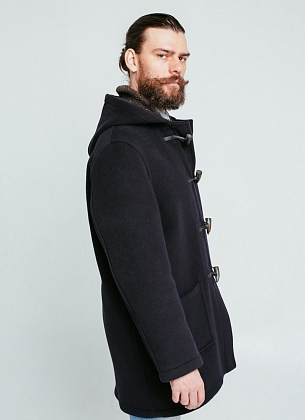 5Картинка Мужское пальто-дафлкот London Tradition Joseph Navy